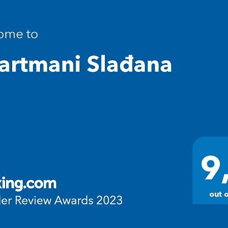 Apartmani Sladana Zara Esterno foto