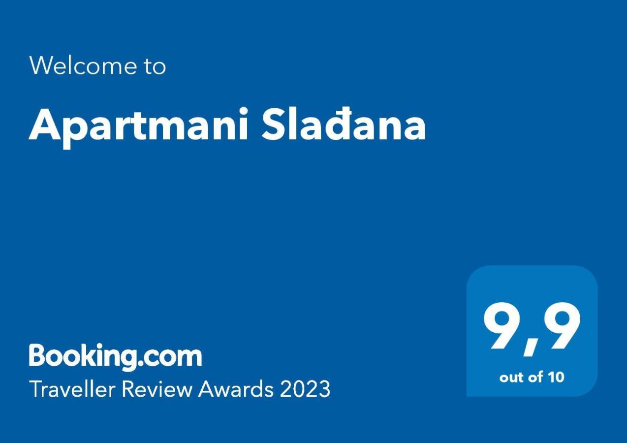 Apartmani Sladana Zara Esterno foto